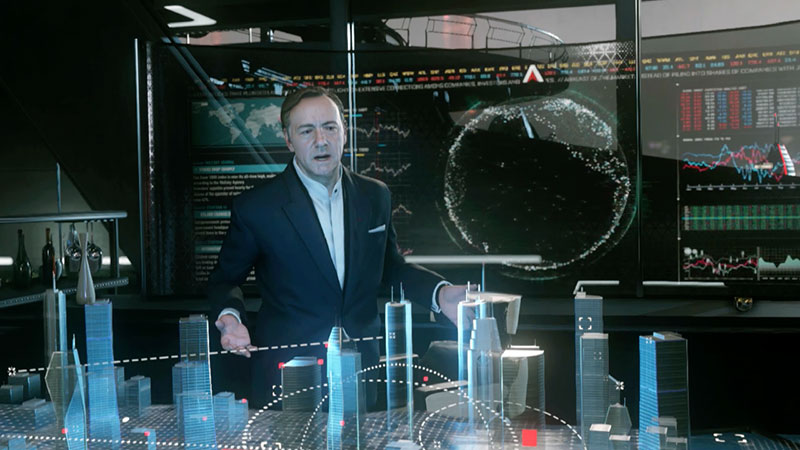 Kevin Spacey estrela novo trailer de Call of Duty: Advanced Warfare